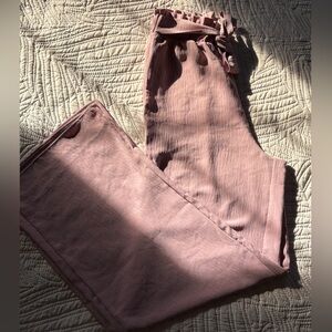 Pink Lily Mauve Wide Leg Pants